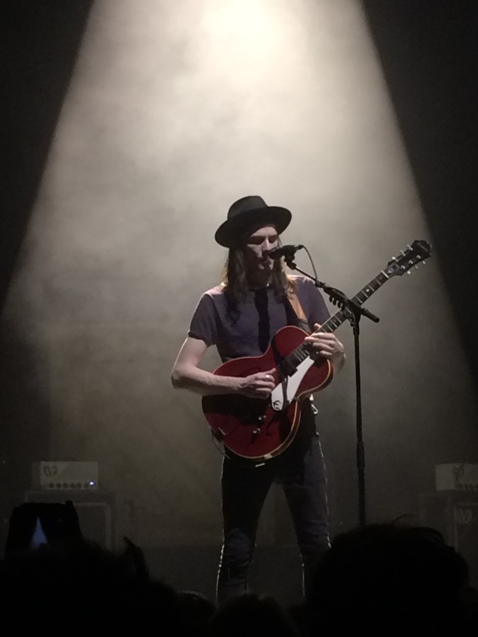 James Bay performing at Alice in Winterland 2015