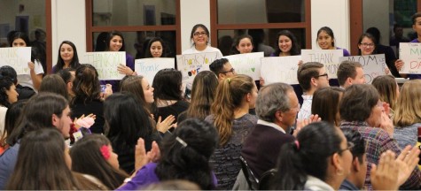 The Dreamers gave a presentation thanking their parents for obstacles overcome.