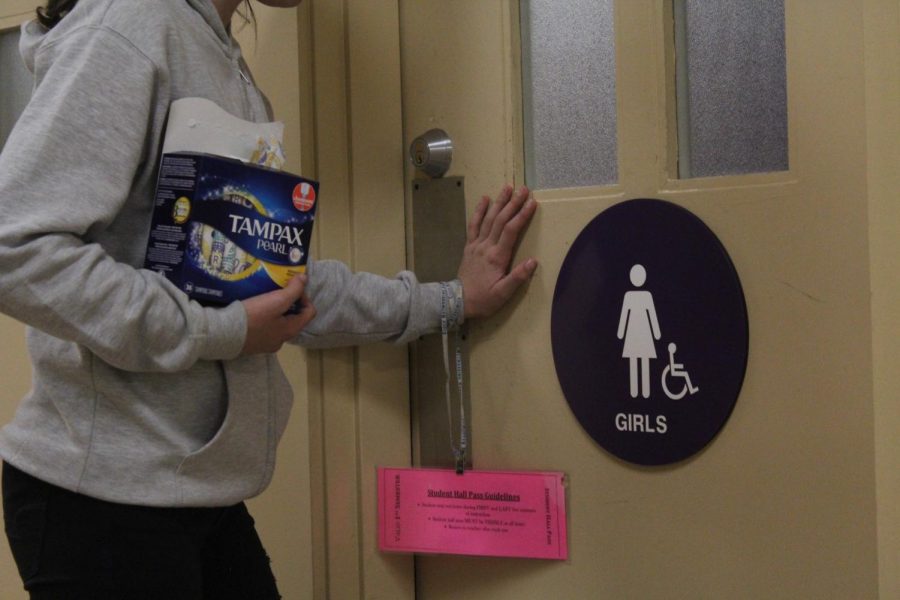 Policing bathroom passes puts pressure on students with periods