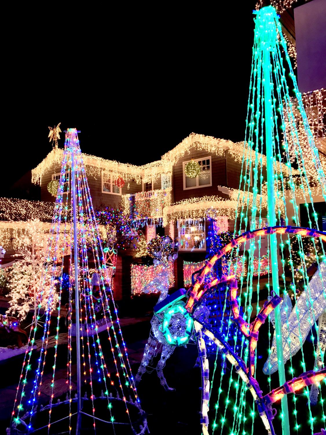 Holiday cheer lights up Peninsula with snow many lively activities