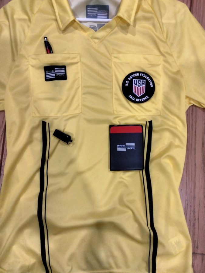 Referee Uniform and Equipment.