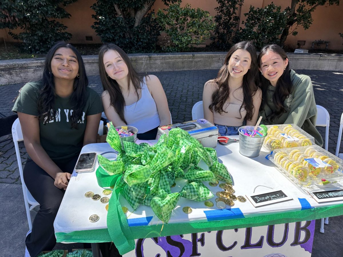 CSF runs a fundraising booth